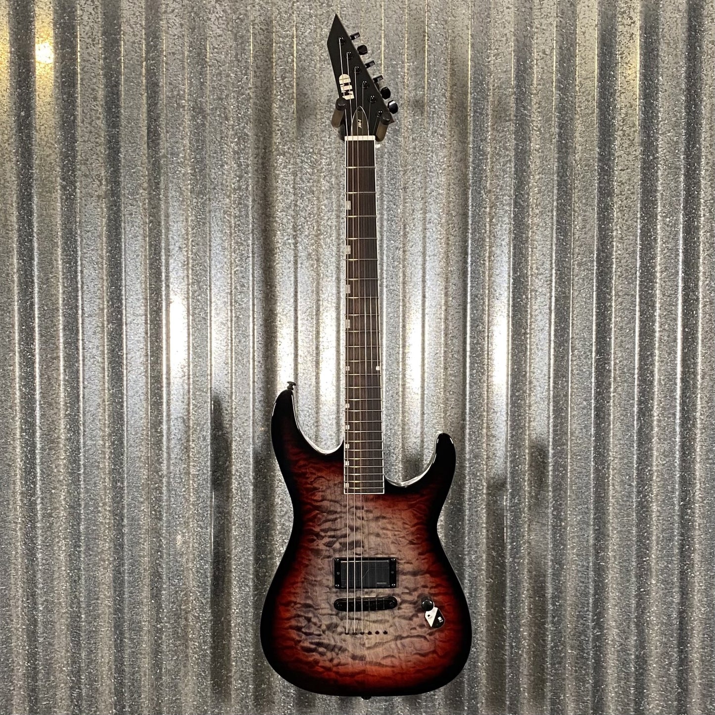 ESP LTD JM-1 Josh Middleton Deep Blood Moon Guitar & Case JMIQMDBLM #1300 Used
