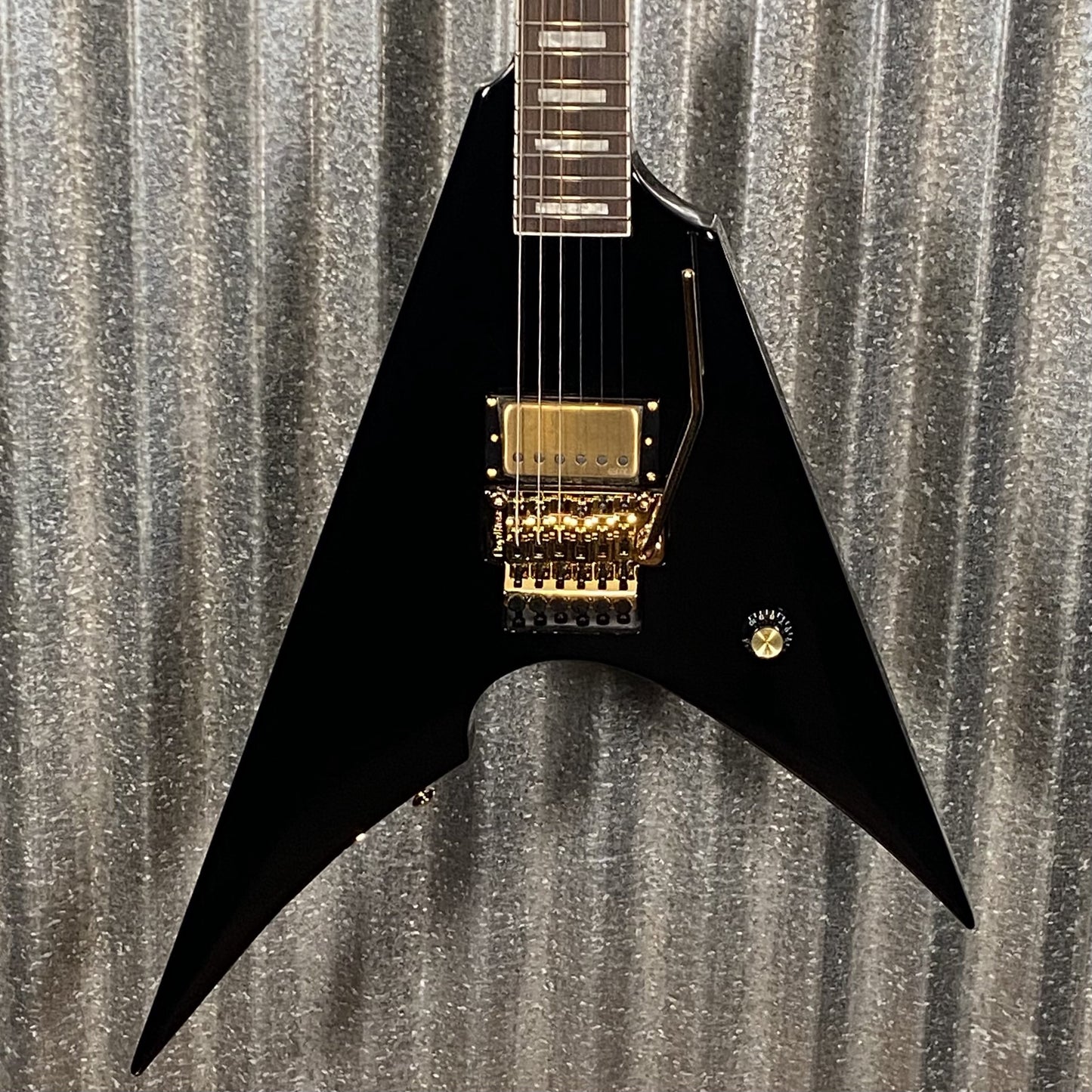 ESP LTD MSV-1 Mike Schleibaum Black Guitar & Case MSV1BLK #0467 Used
