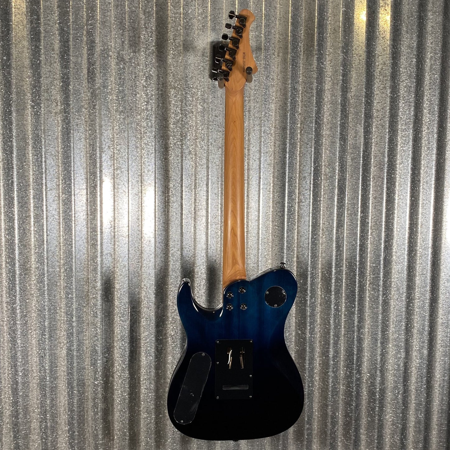 Westcreek Guitars Helyx T Style Dual Humbucker Ocean Vortex Guitar #0094 Used