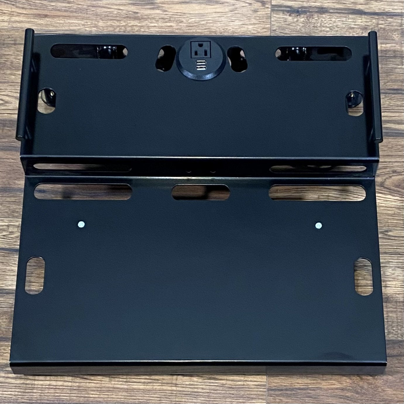 Go Pedalboards Dual Tier 18" Guitar Effect Pedalboard & Bag Black Demo