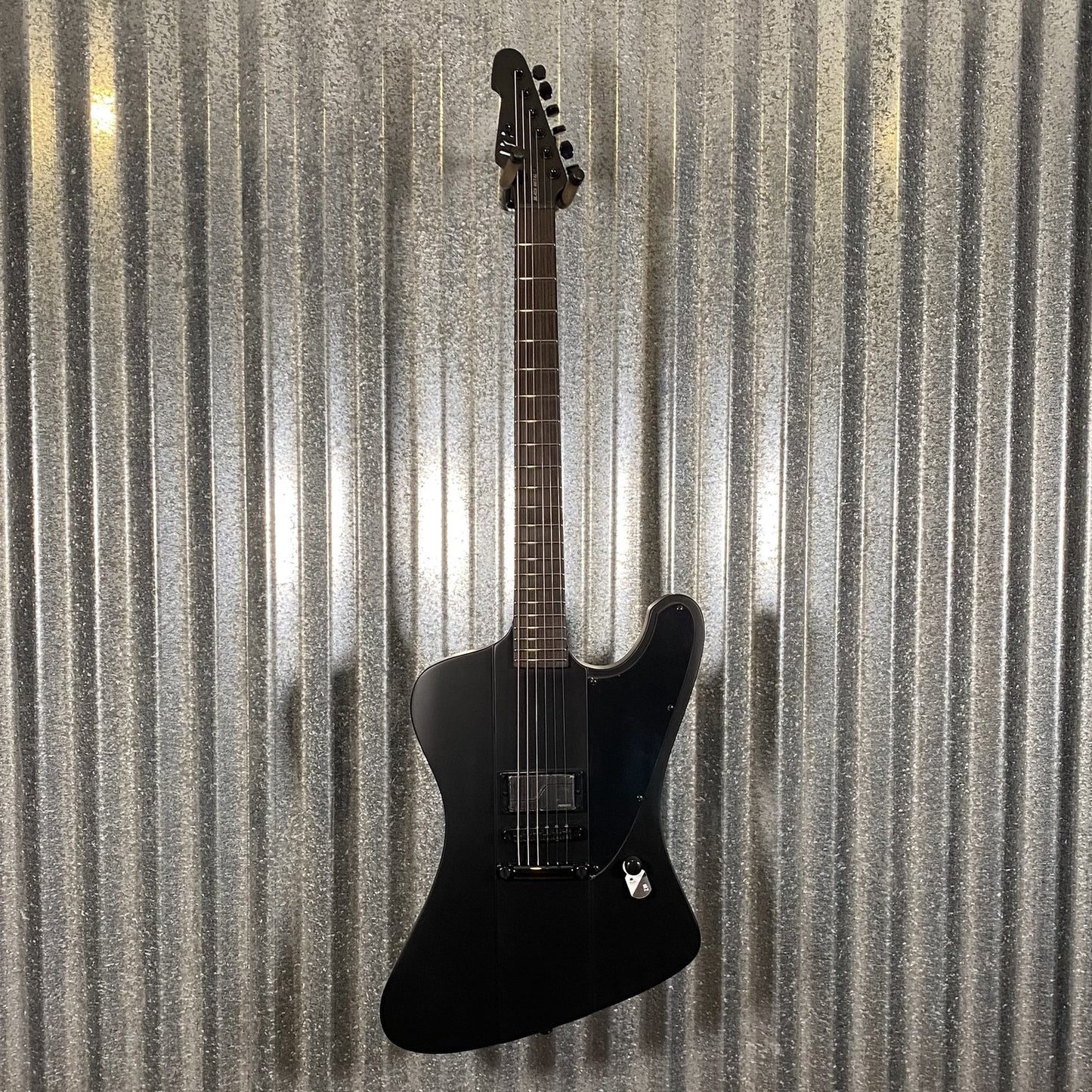 ESP LTD Phoenix Black Metal Guitar LPHOENIXBKMBLKS #3142 USED