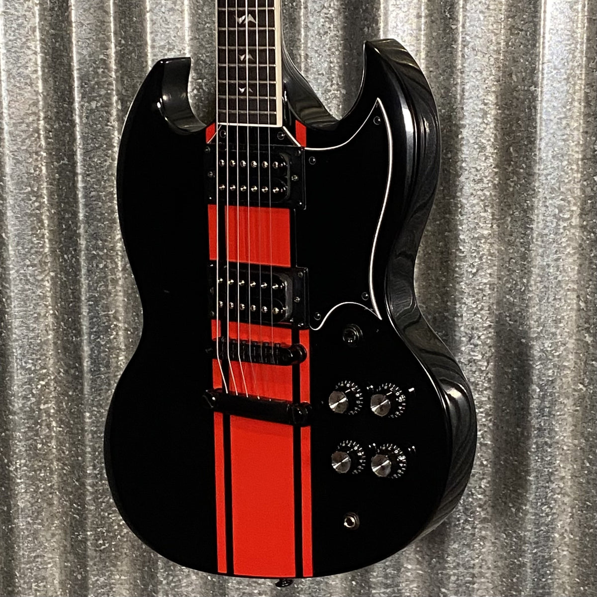Westcreek Guitars Racer SG Offset Style Black #0035 Used