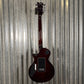 ESP LTD EC-1000 ET Evertune Quilt Top Dark Brown Sunburst Guitar EC1000ETQMDBSB #0074 Used
