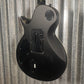 ESP LTD EC-1000 FR Floyd Rose Black Satin EMG Guitar & Case #2978 Used