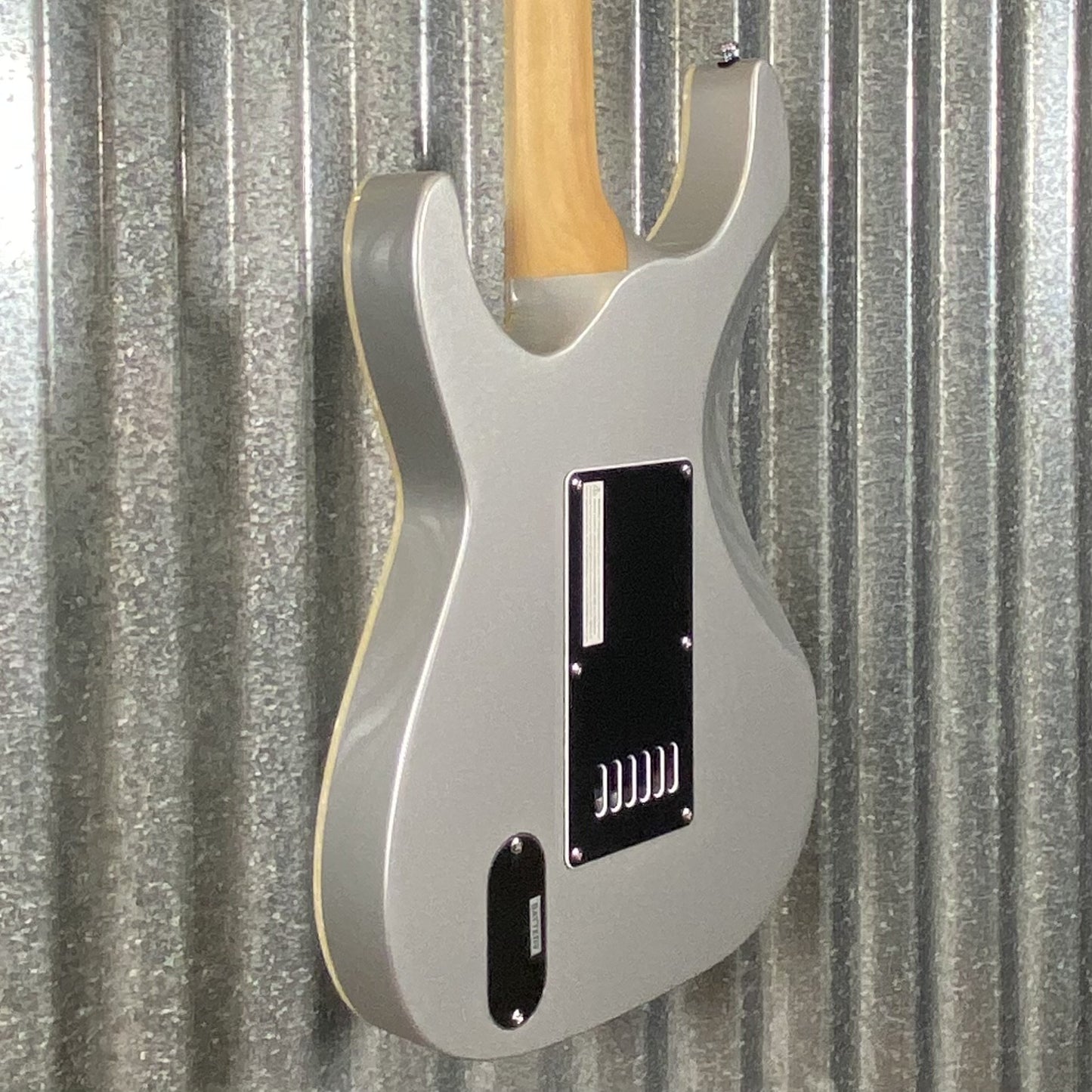 ESP LTD KSM-6 Ken Susi Evertune Metallic Silver Guitar & Case KSM6EtMS #0272 Used