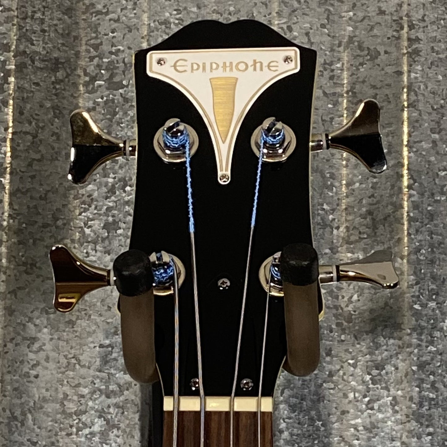 Epiphone Newport 4 String Short Scale Bass Sunset Yellow #2437 Used