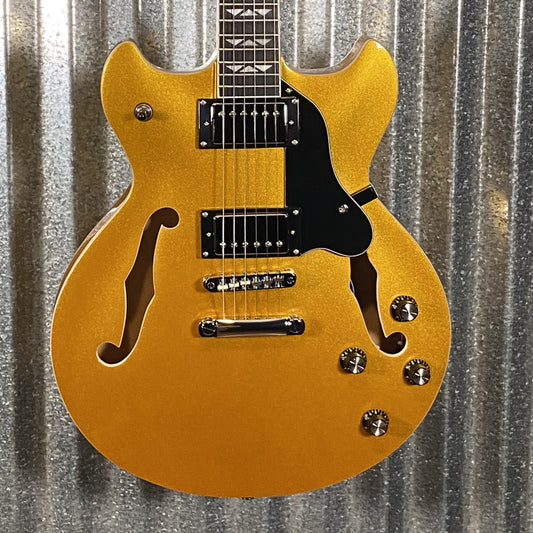 Westcreek Guitars 333 Semi Hollow Body Double Cutaway Gold #0106  Used