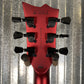 ESP LTD EC-256 Candy Apple Red Satin Gutar EC256CARS #0214 Used