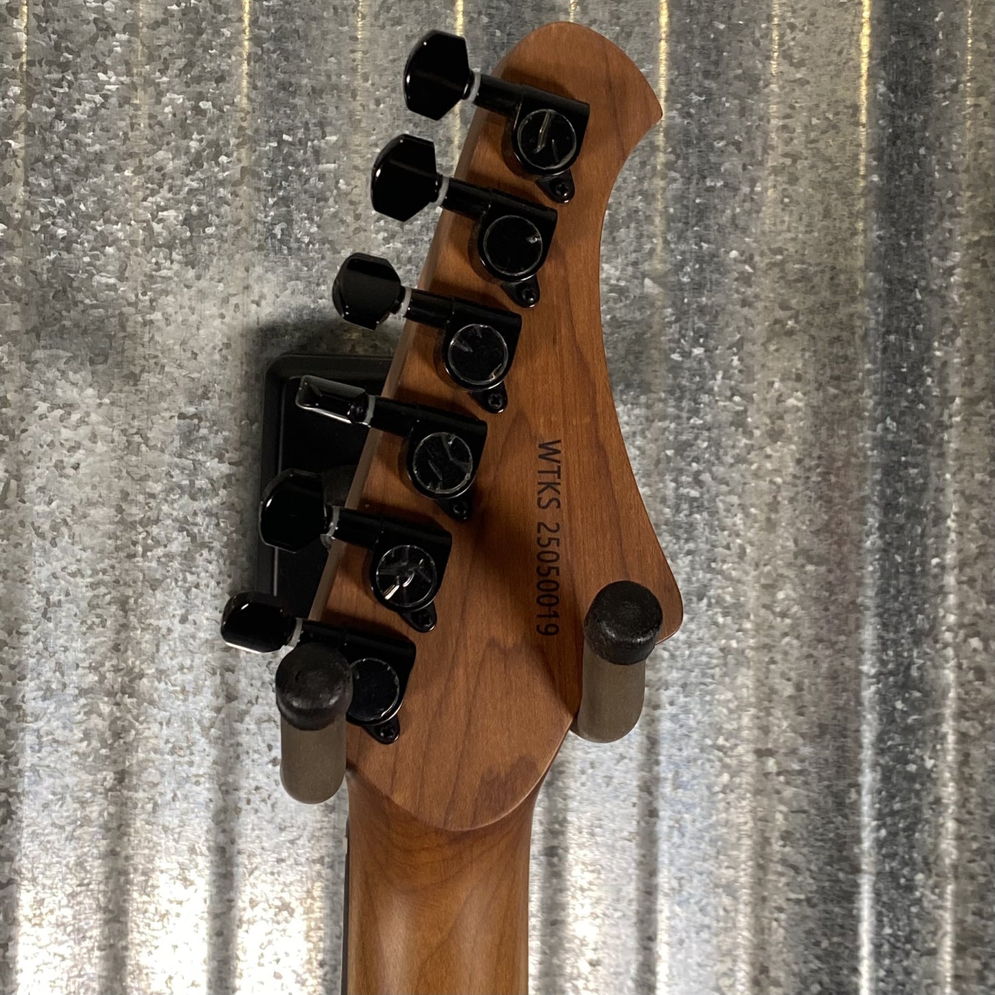 Westcreek Guitars Helyx T Style Dual Humbucker Ocean Vortex Blue Guitar #0019 Used