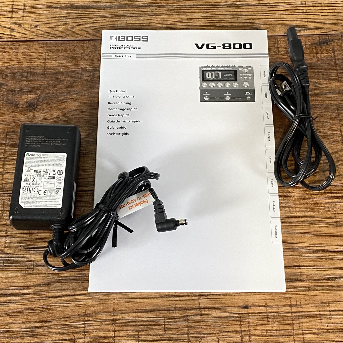 Boss VG-800 V-Guitar Synthesizer Guitar Effect Pedal Used