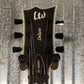 ESP LTD EC-1000T CMT Flame Top Tobacco Sunburst Satin Guitar #0156  Used