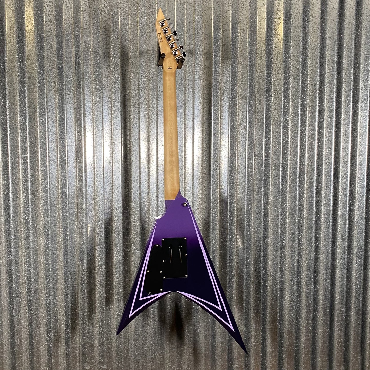 ESP LTD Alexi Laiho Hexed Sawtooth Arrow Purple Fade Guitar & Case LALEXIHEXED #1063 Used