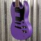 Westcreek Guitars Racer SG Offset Style Purple Matte Guitar #0128 Used