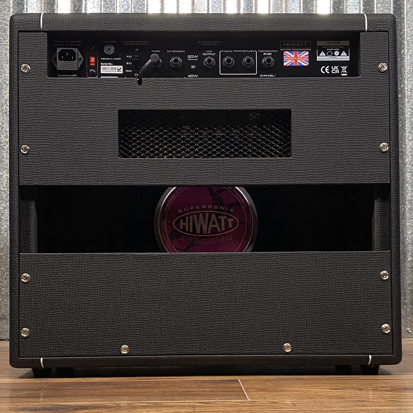 Hiwatt T40/20 40/20 Watt 2 Channel 1x12" Reverb Guitar Amplifier Combo