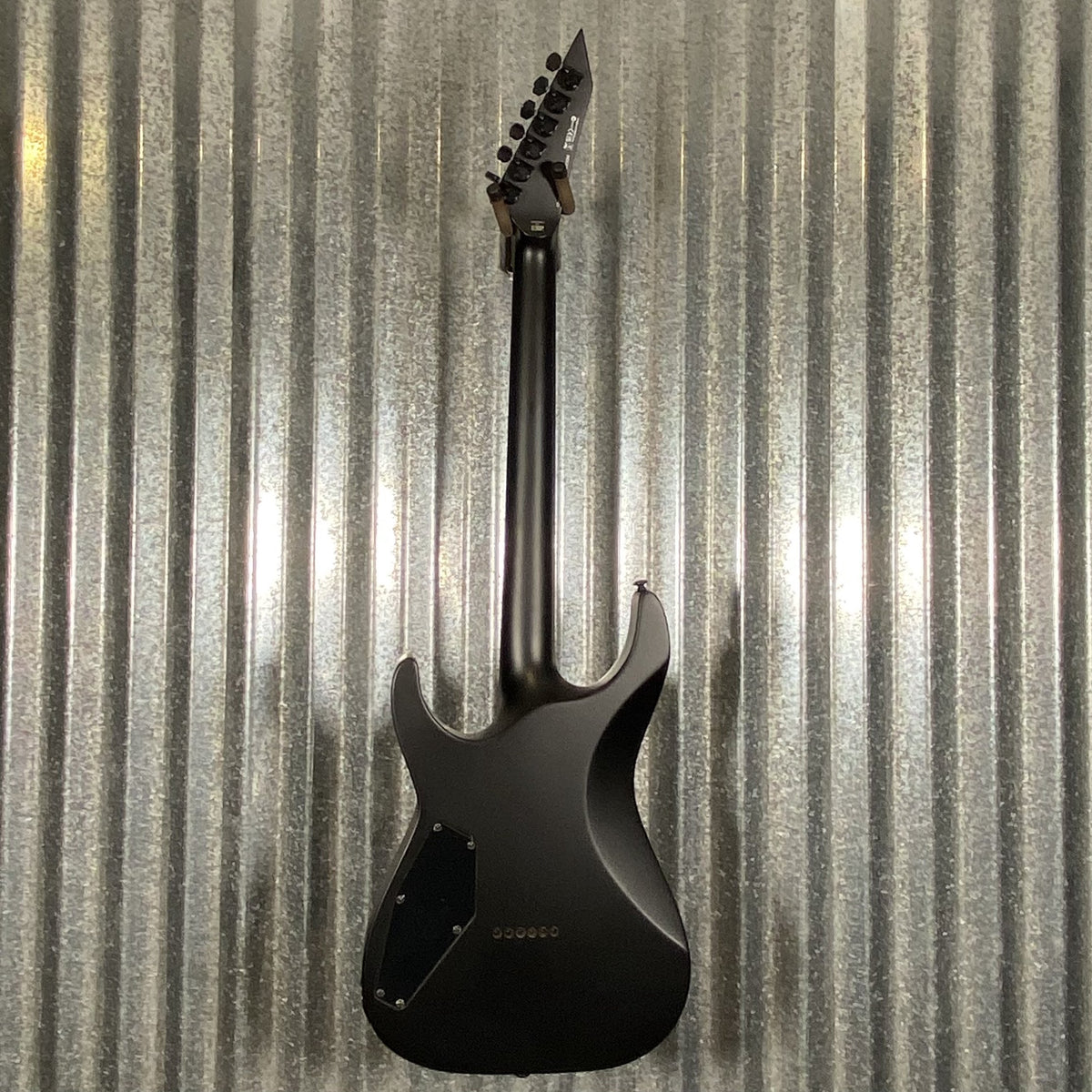 ESP LTD M-HT Black Metal Hard Tail Black Satin Guitar MHTBKMBLKS #1924 Used