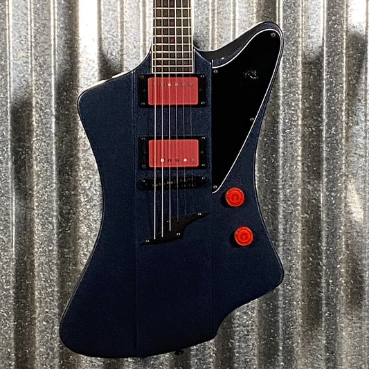 Westcreek Guitars Mirage T Bird Style Dual Humbucker Guitar Black #0021 Used