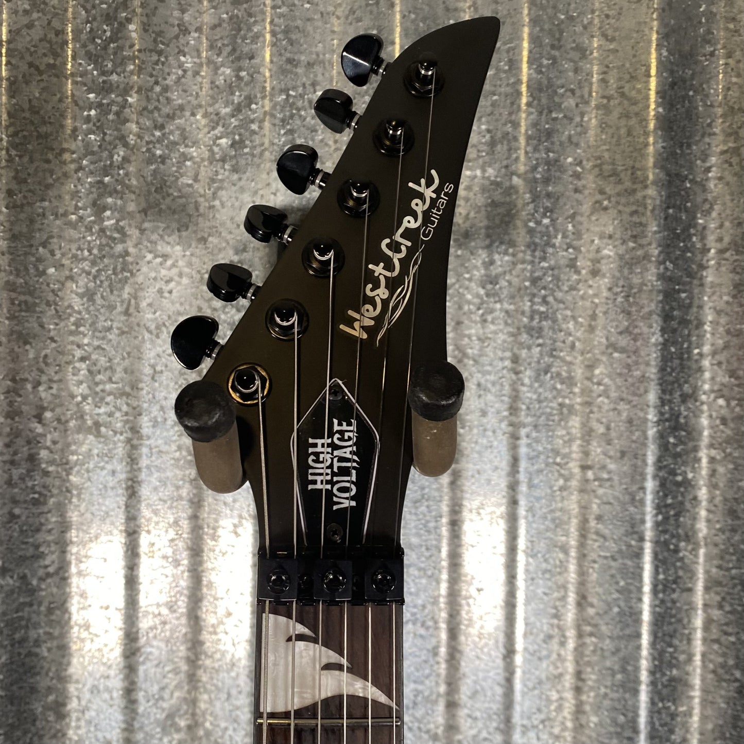 Westcreek Guitars High Voltage FR Floyd Rose Black #0090 Used