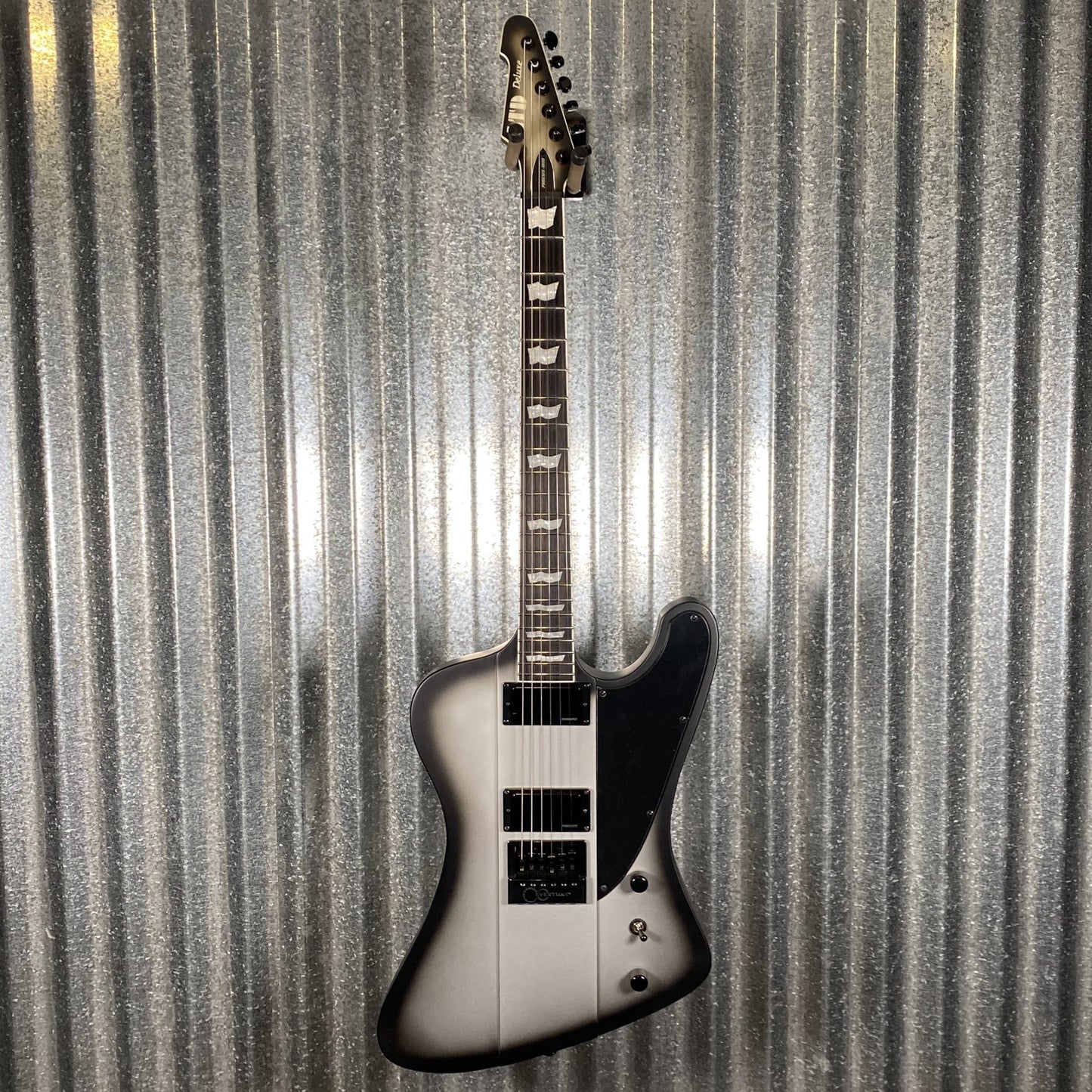 ESP LTD Phoenix-1000 Evertune Silver Burst Satin Guitar PHOENIX1000ETSSBS #1429 Used