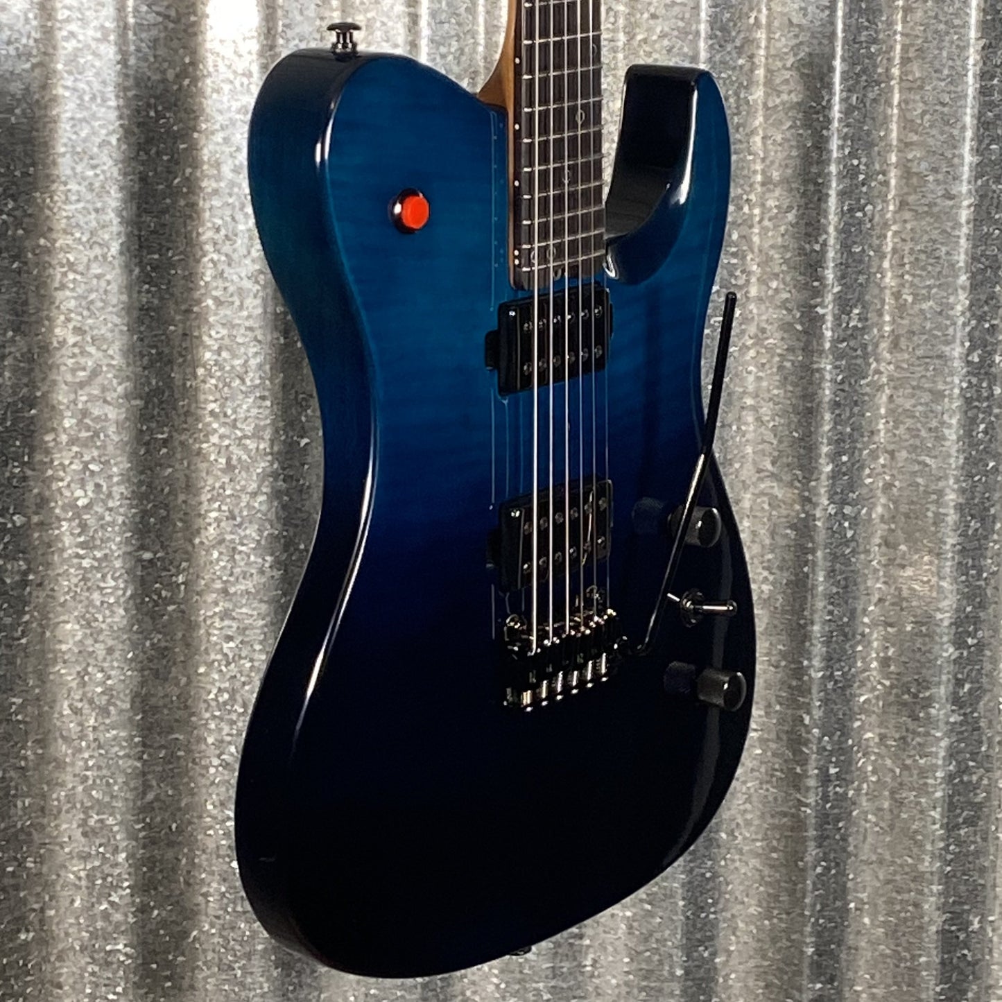 Westcreek Guitars Helyx T Style Dual Humbucker Ocean Vortex Guitar #0004