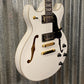 Westcreek Guitars 333 Semi Hollow Body Double Cutaway White #0011 Used