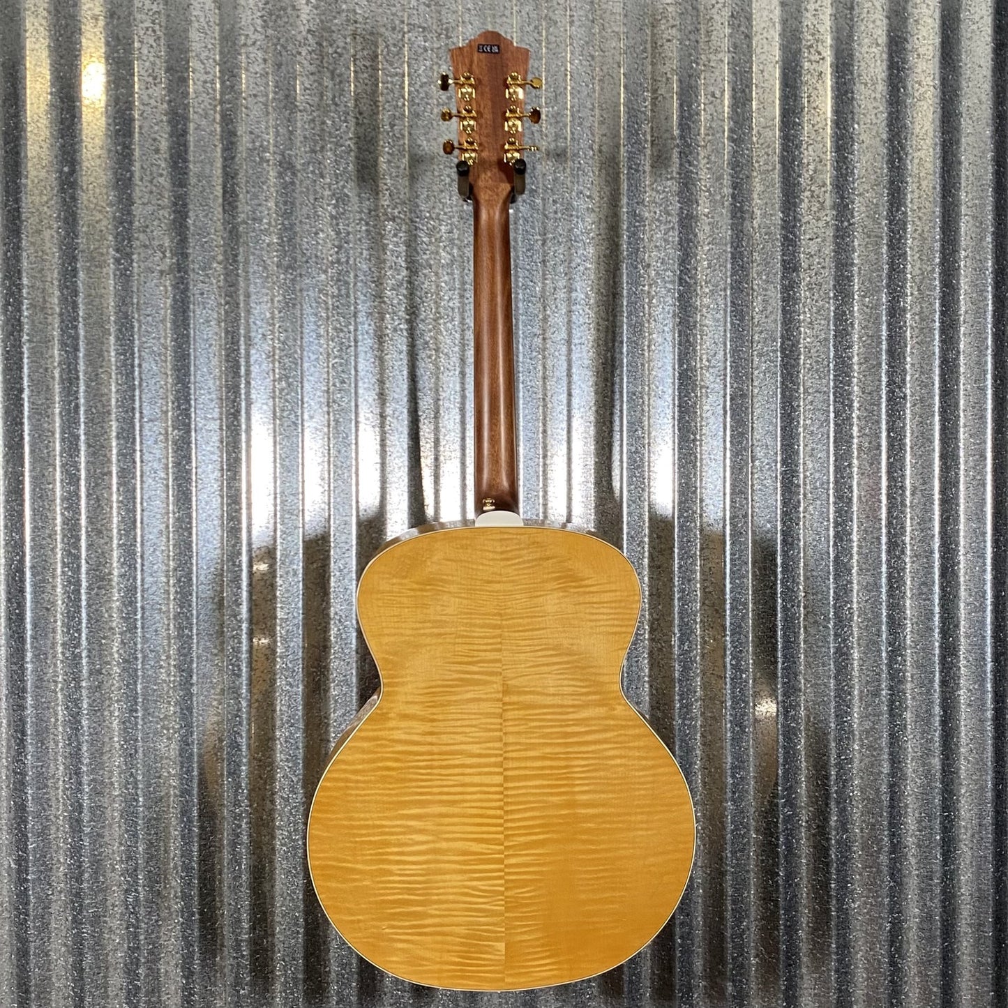 Guild F-250E Deluxe Jumbo Acoustic Electric Guitar & Case #5070 Used