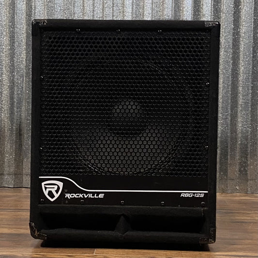 Rockville RBG12S 12" 400 Watt Powered PA Subwoofer #1 Used