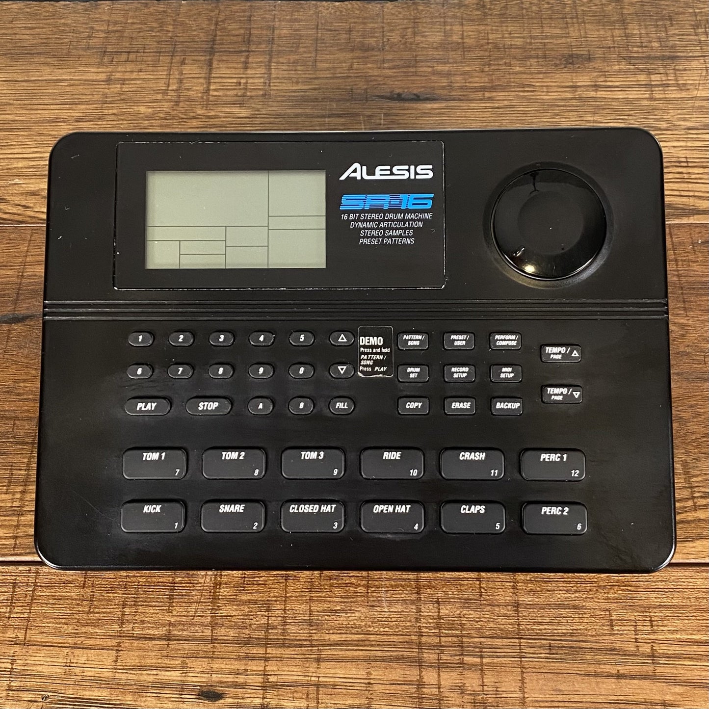 Alesis SR16 16 Bit Stereo Drum Machine Used