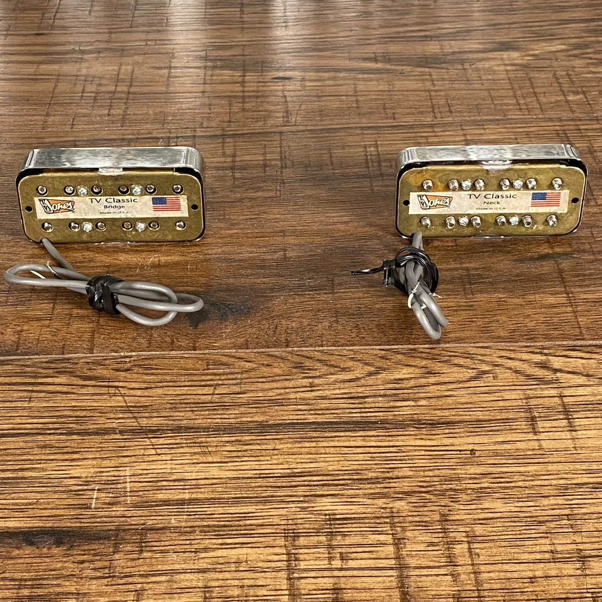 TV Jones TV Classic Neck Bridge Pickup Set Chrome Used
