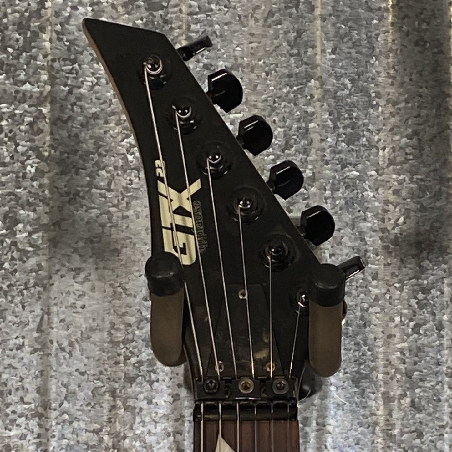Applause GTX-23 Superstrat Neon Yellow Guitar 1980's Korea #9982 Used