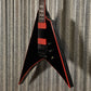 ESP LTD GH-SV Gary Holt V Black Guitar & Case #1022 Used