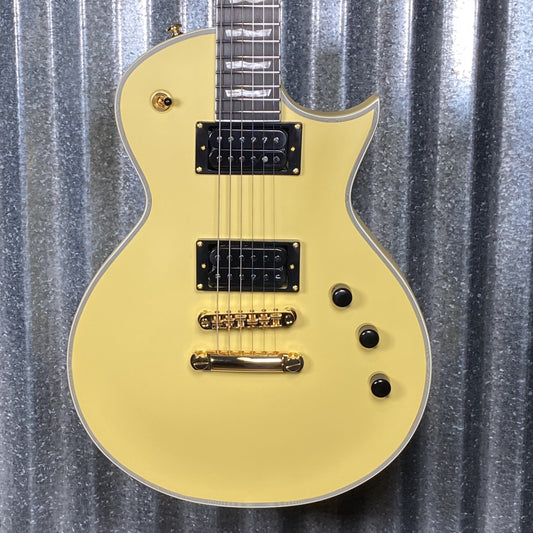 ESP LTD EC-1000TCMT Vintage Gold Satin Guitar EC1000TCTMVGS #1781 Used