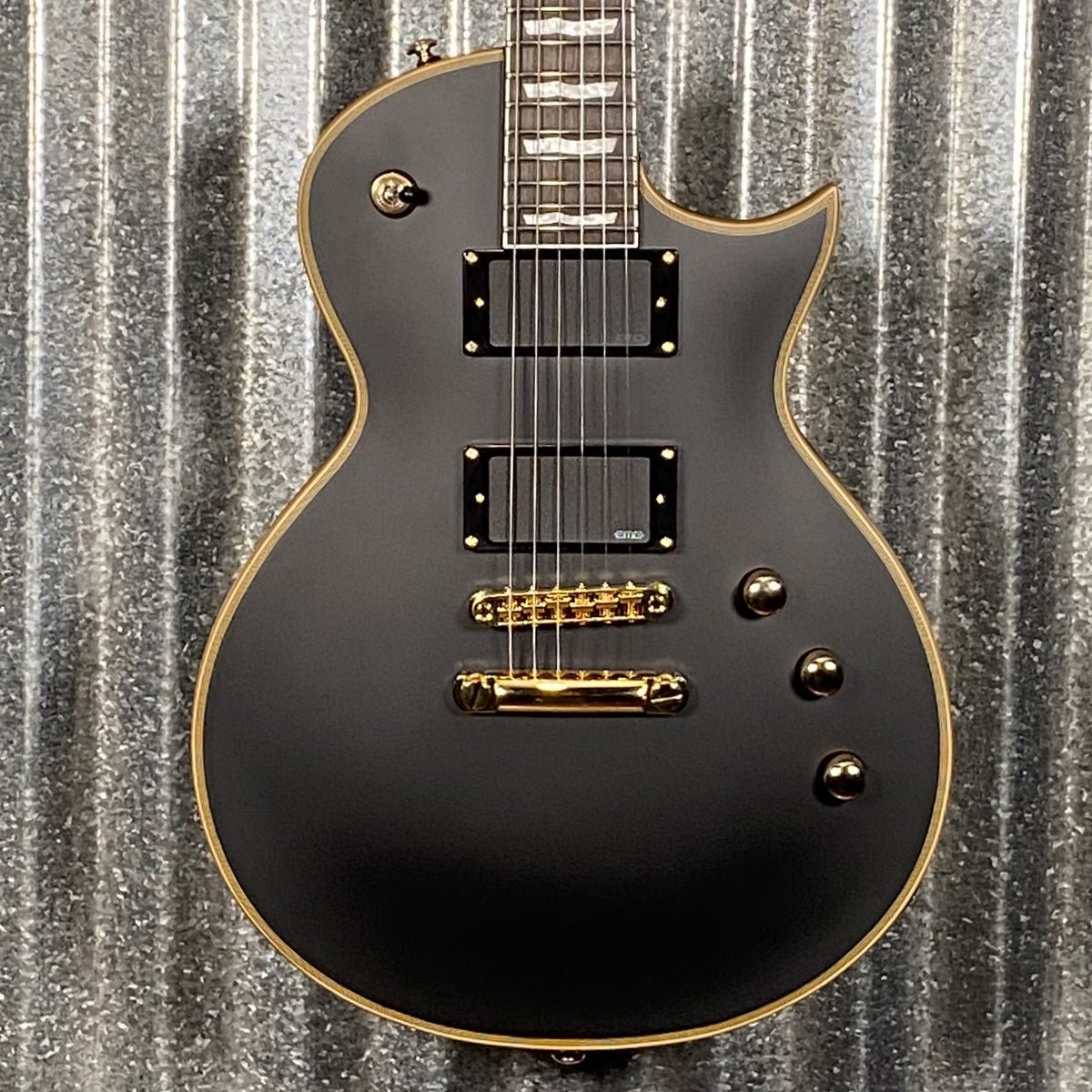 ESP LTD EC-1000 Vintage Black EMG Guitar EC1000VB #0269 Used