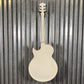 Glen Burton GE775 Chicago Hollow Body White Guitar #0000 Used