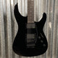 ESP LTD KH-602 Kirk Hammett EMG Black Guitar & Case LKH602 #0266 Used