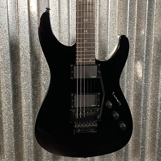 ESP LTD KH-602 Kirk Hammett EMG Black Guitar & Case LKH602 #0266 Used