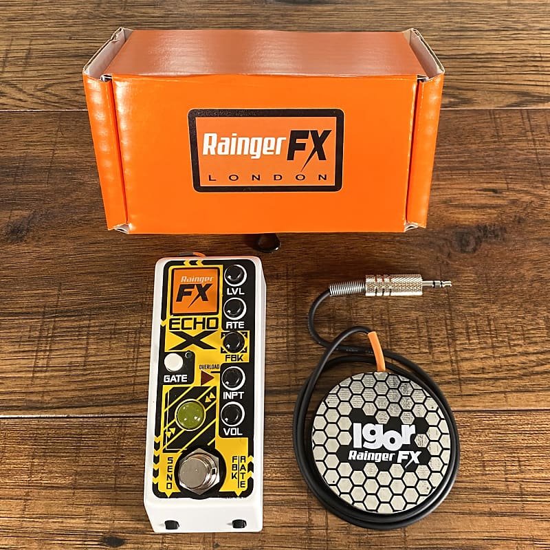 Rainger FX Echo-X with IGOR Expression Echo Guitar Effect Pedal