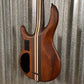 Cort Artisan A4 Ultra Ash Etched Natural Black 4 String Bass A4ULTRAENB #5017