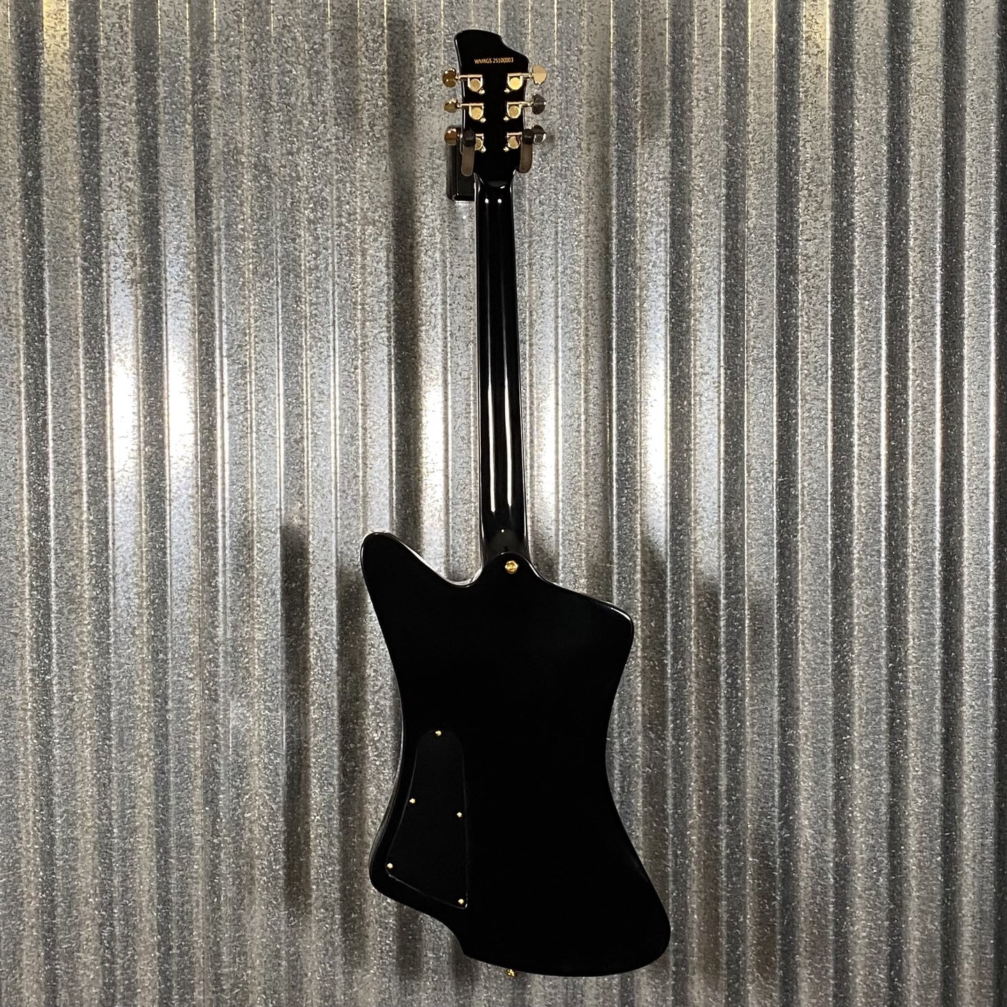 Westcreek Guitars Mirage T Bird Style Dual Humbucker Guitar Black #0003 Used