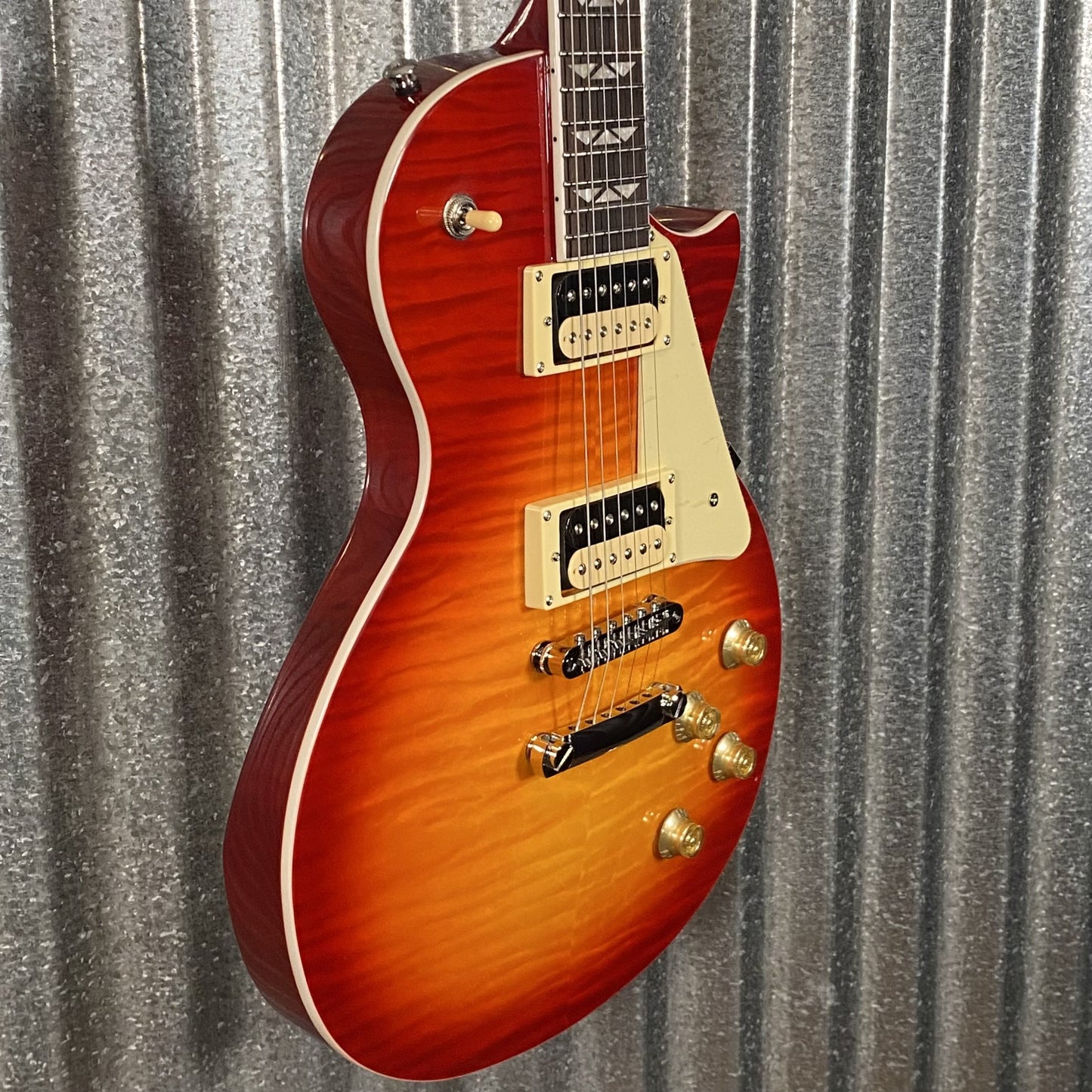 Westcreek Guitars Underdog LP Cherryburst Guitar #0063 Used