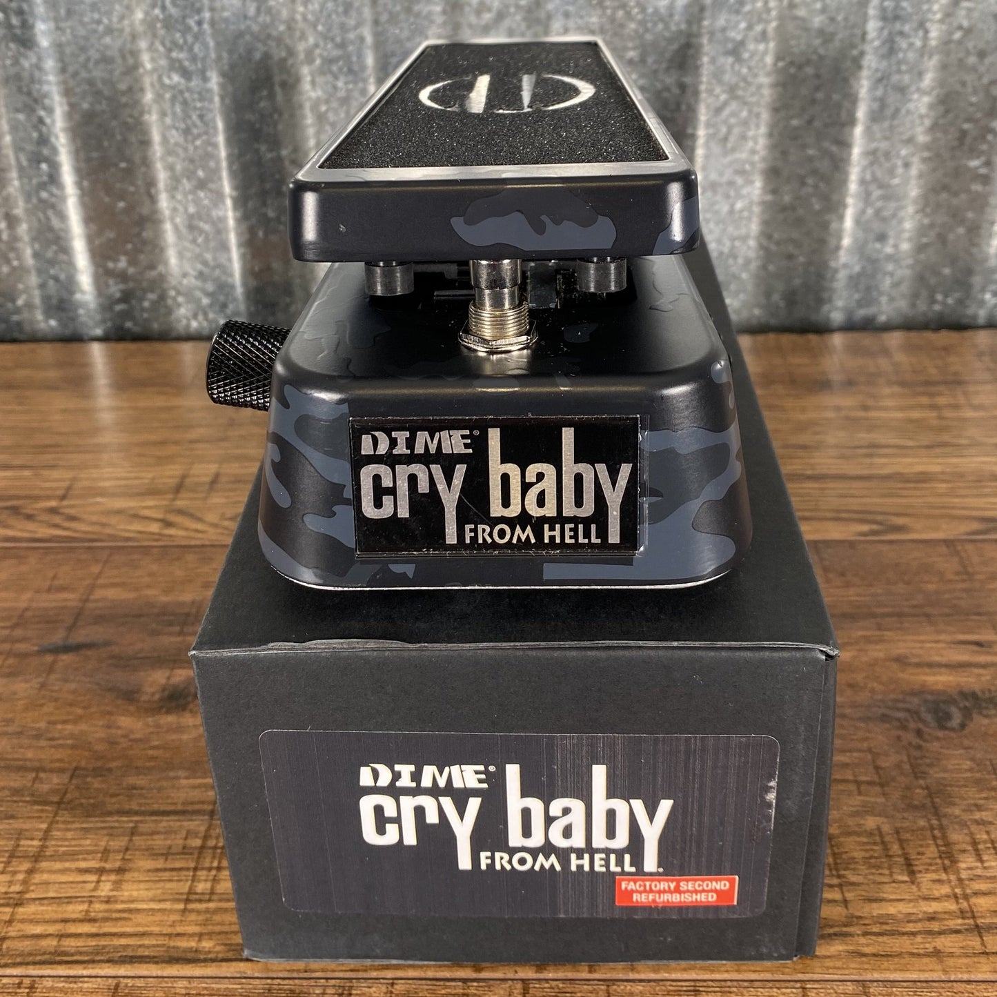 Dunlop DB01B Dimebag Darrell Cry Baby From Hell Wah Guitar Effect Pedal B Stock