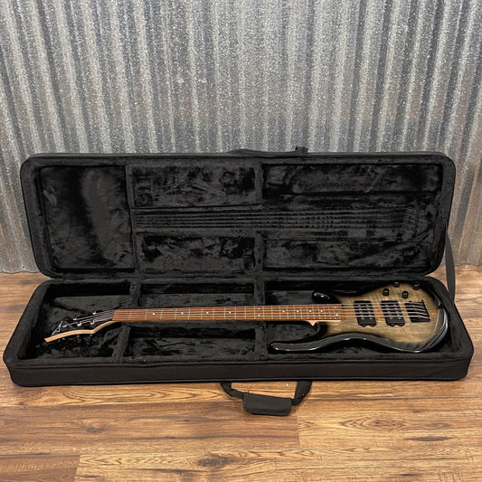Dean Edge 2 5 String Bass Charcoal Burst & Case #0303 Used