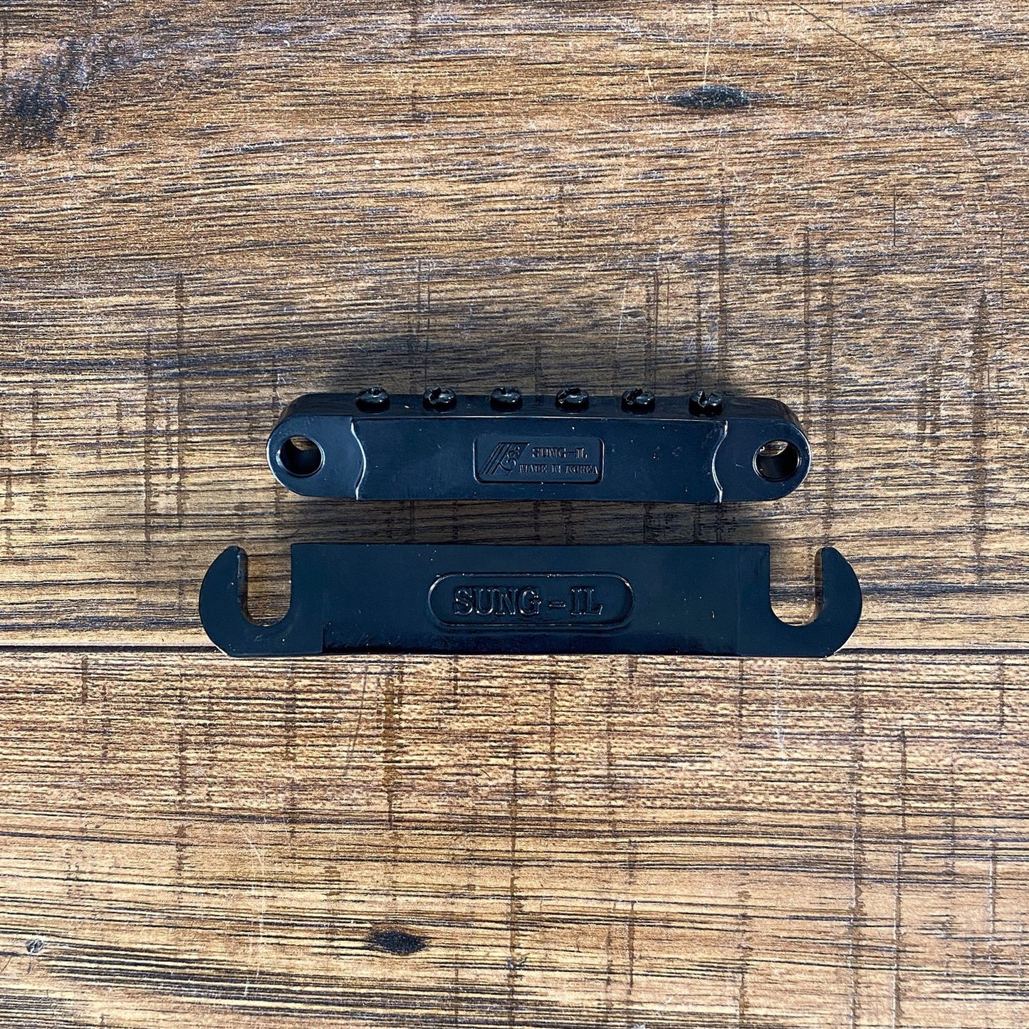 ESP LTD Stop Tailpiece Assembly Black