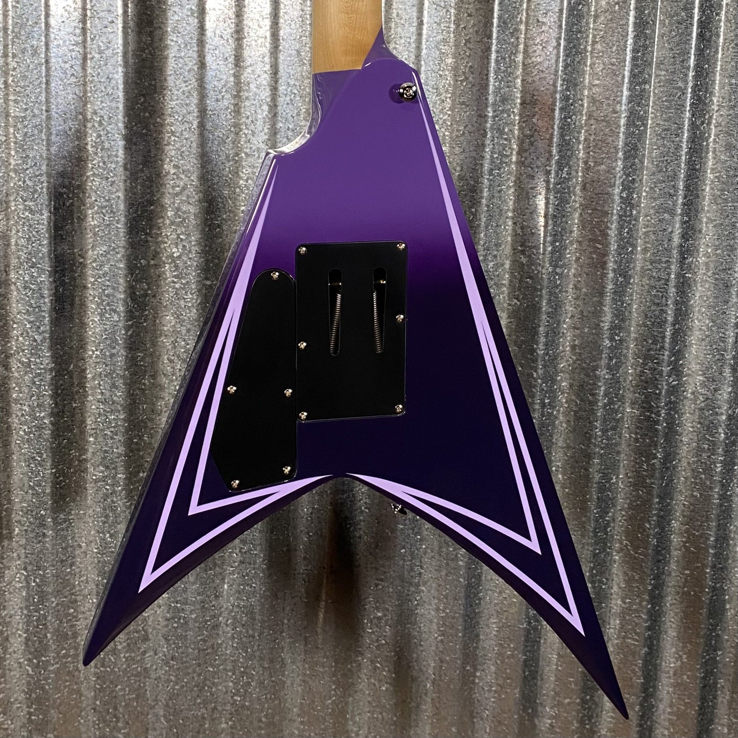 ESP LTD Alexi Laiho Hexed Sawtooth Arrow Purple Fade Guitar & Case LALEXIHEXED #1063 Used