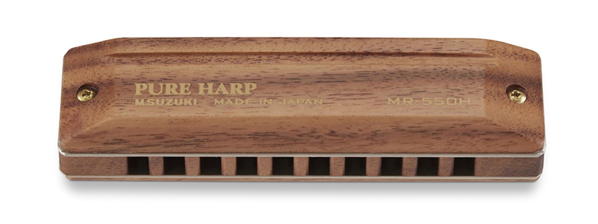 Suzuki MR-550H Pure Harp KOA Diatonic Harmonica Key of Db MR-550H-DB