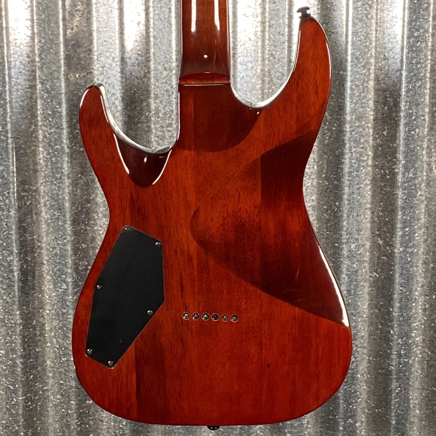 ESP LTD H-200 Flame Top Dark Brown Sunburst Guitar H200FMDBSB #2092 Used