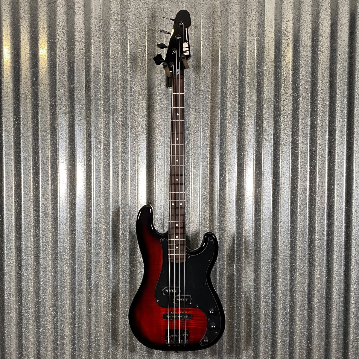 ESP LTD Surveyor 204DX Red Burst 4 String Bass #1996 Used
