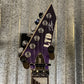 ESP LTD Alexi Laiho Hexed Sawtooth Arrow Purple Fade Guitar & Case LALEXIHEXED #1063 Used