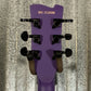 Westcreek Guitars Racer SG Offset Style Purple Matte Guitar #0086 Used