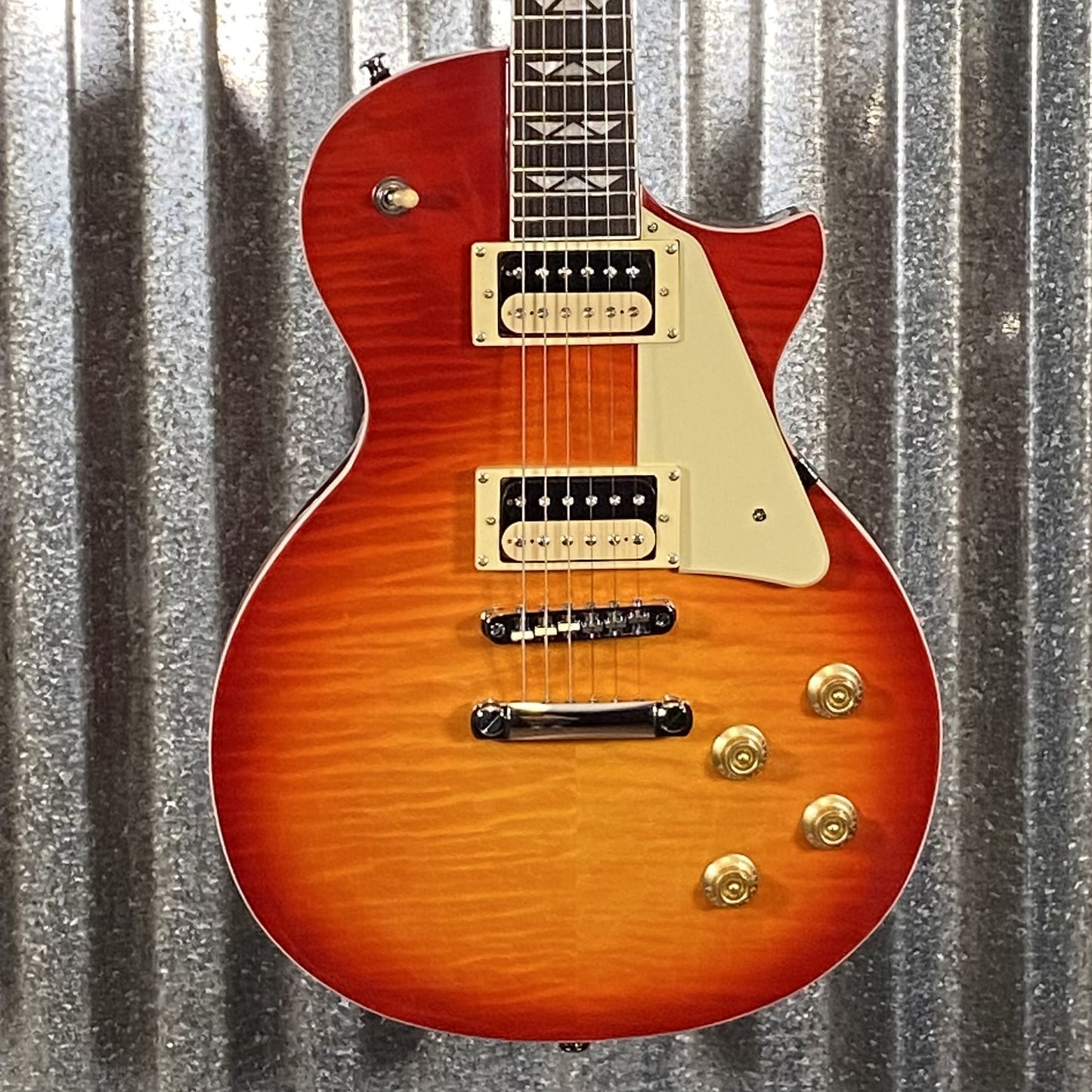 Westcreek Guitars Underdog LP Cherryburst Guitar #0012 Used