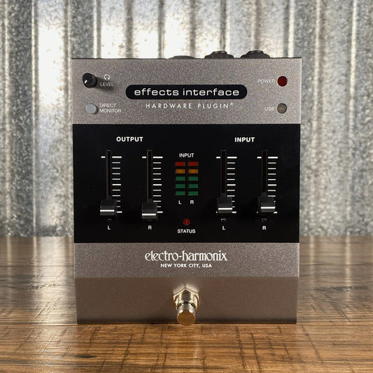 Electro-Harmonix EHX Interface Hardware Plugin USB Recording Guitar Effect Pedal
